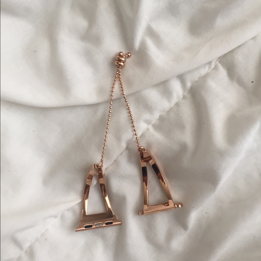 Custom Rose Gold Apple iWatch Band 38mm